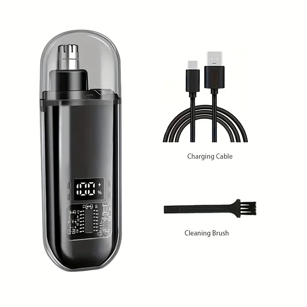 Men'S Grooming Nose Hair Trimmer - Mini Recortador Eléctrico de Pelo de