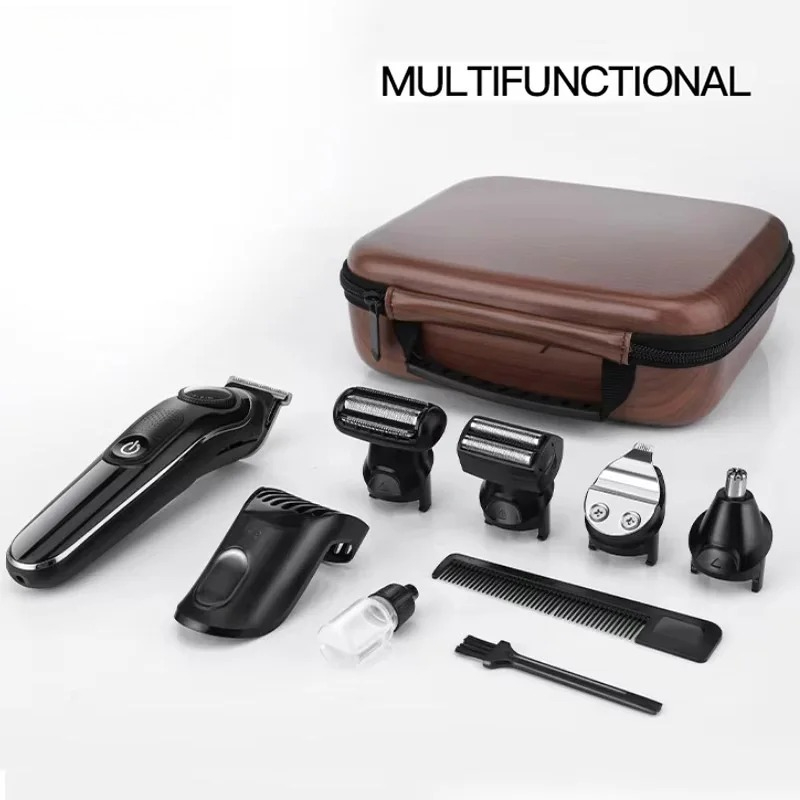 Men'S Grooming Nose Hair Trimmer - Kit de cortapelos profesional 5 en