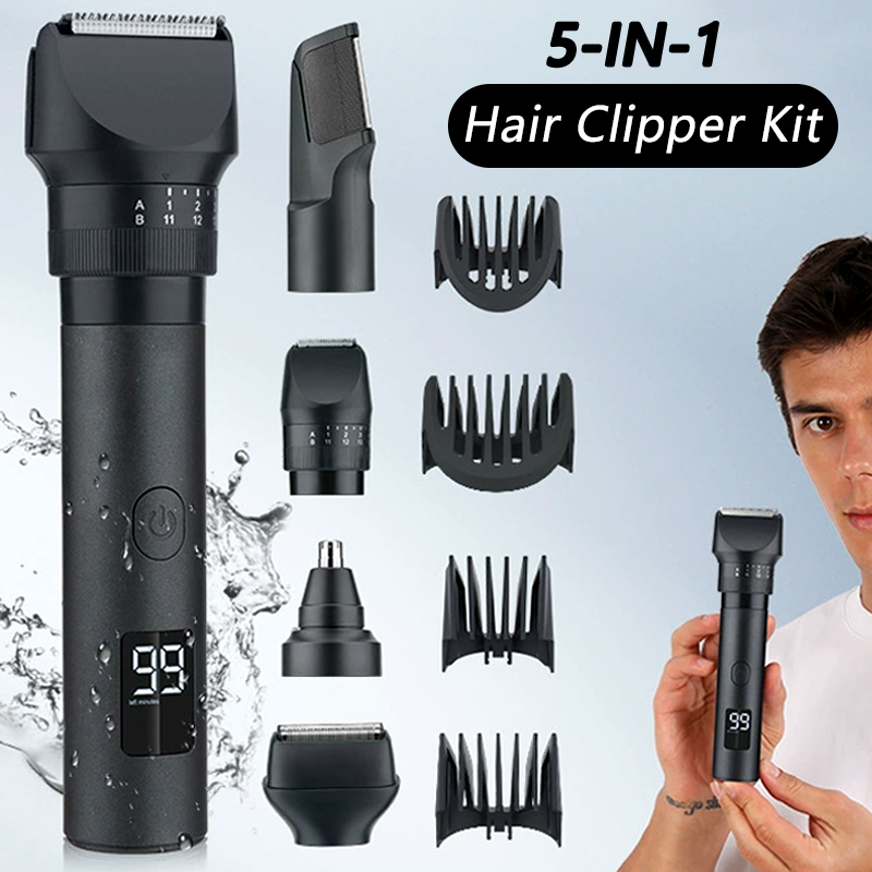Men'S Grooming Nose Hair Trimmer - Cortadora de Cabello Inalámbrica 5 en