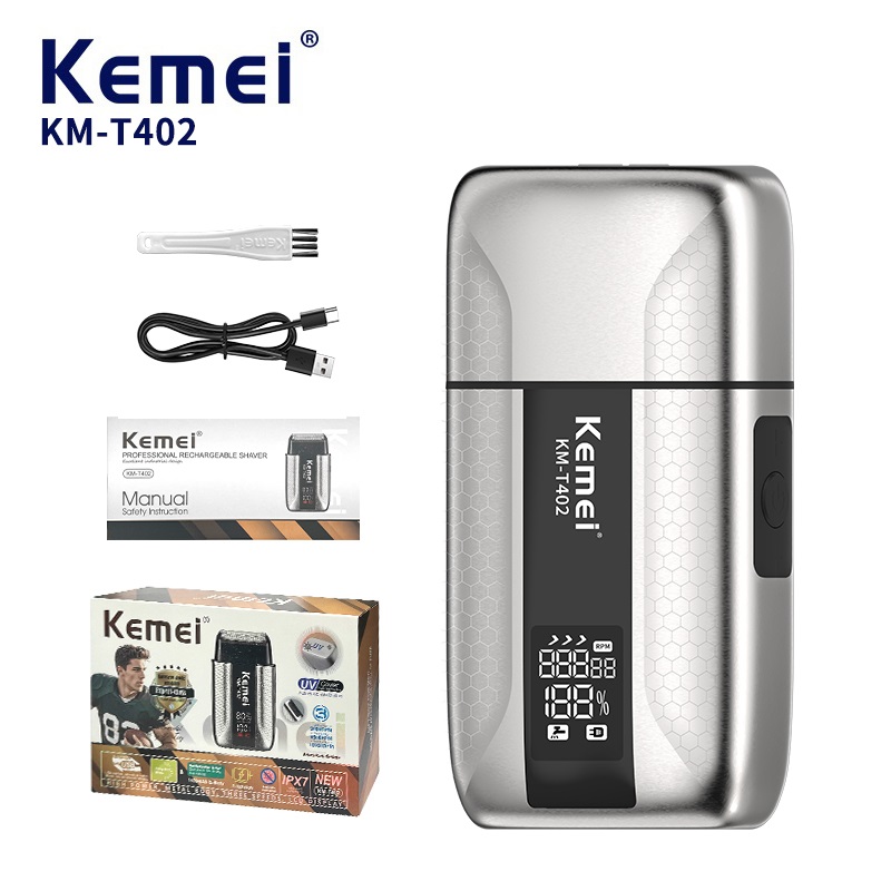 Men'S Grooming Room - Afeitadora Profesional Kemei T402 para Hombre,