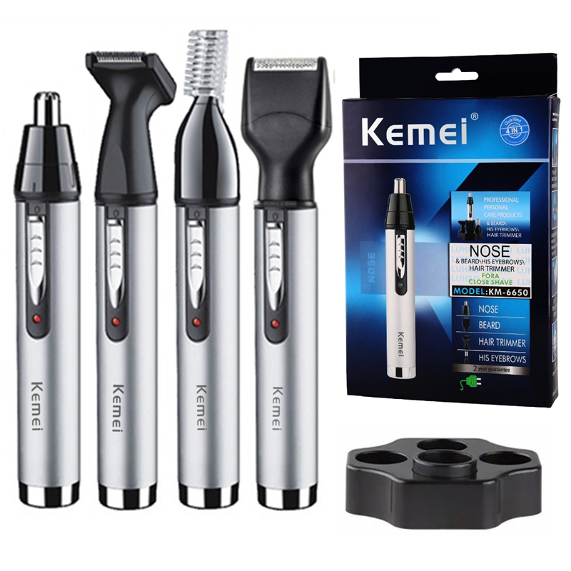 Men'S Grooming Nose Hair Trimmer - Cortadora de pelo Kemei recargable todo