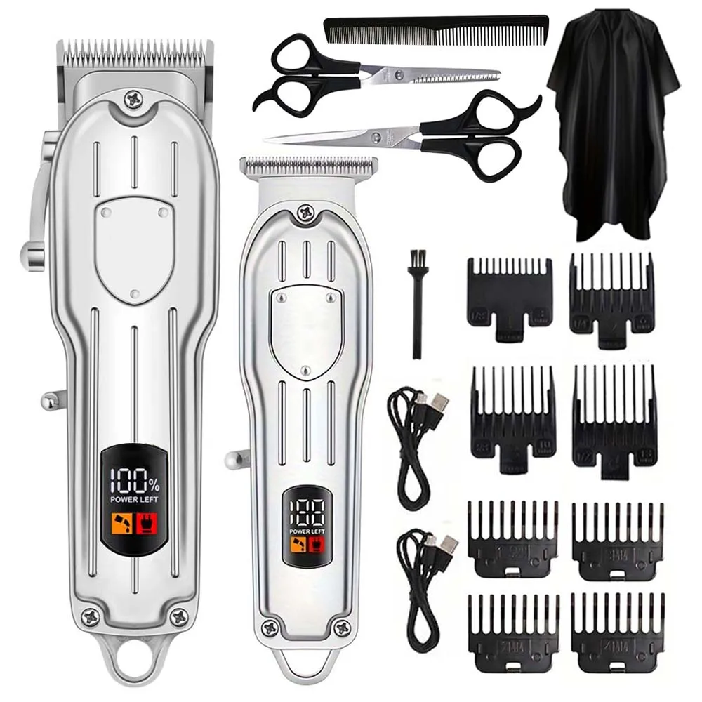 Men'S Grooming Room - Cortadora de Pelo Eléctrica con Pantalla