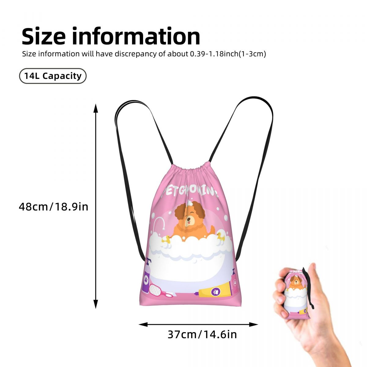 Mochila con Cordón para el Cui - Men'S Grooming Bag reseña y precio