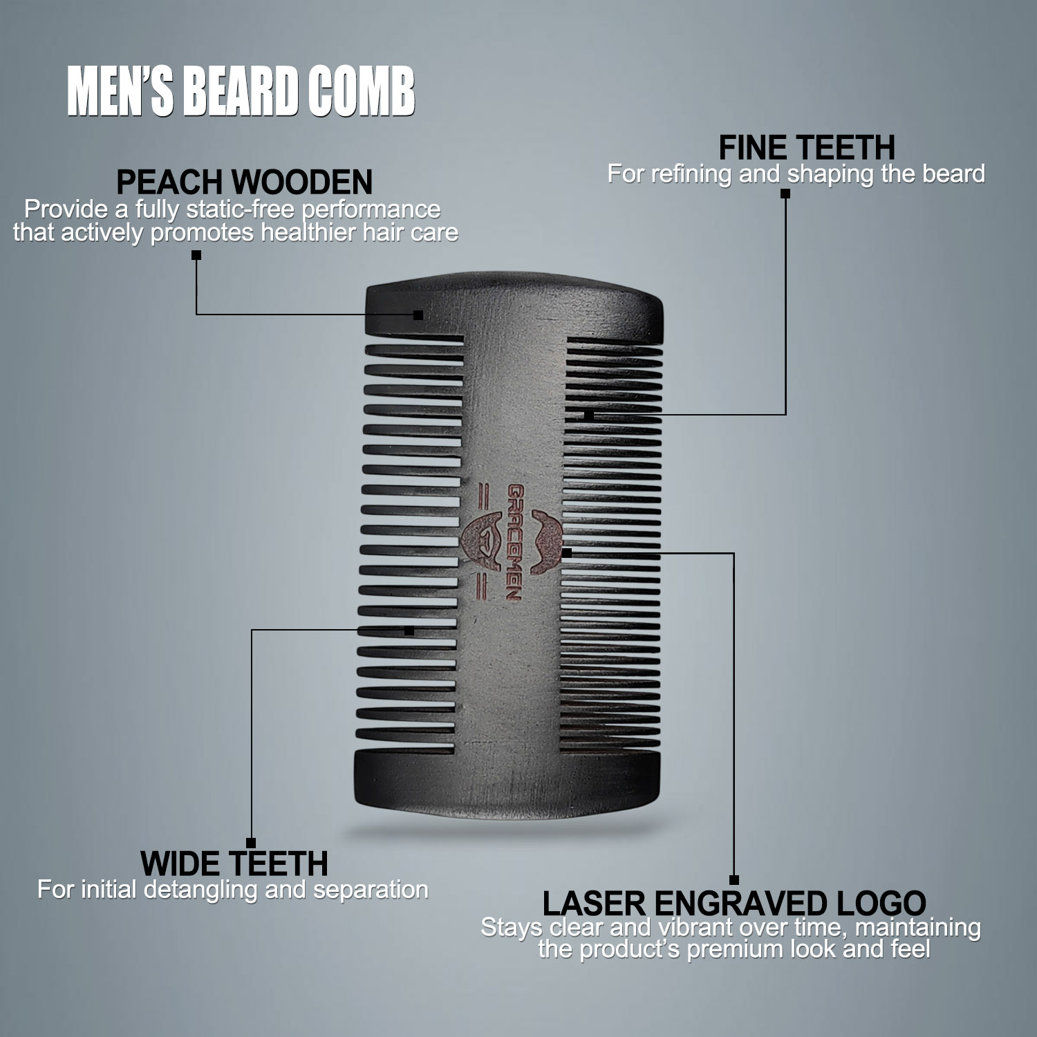 Kit de Barba Gracemen - Set de - Men'S Grooming Bag reseña y precio