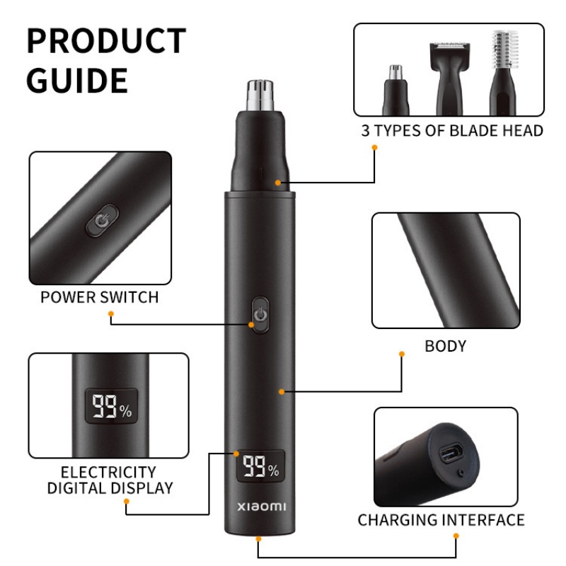 2025 XIAOMI nuevo 3 en 1 recor - Men'S Grooming Room reseña y precio