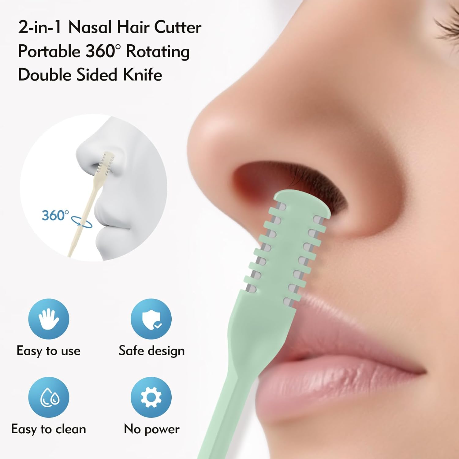 5/20/50 Piezas Cortador Nasal  - Men'S Grooming Room reseña y precio