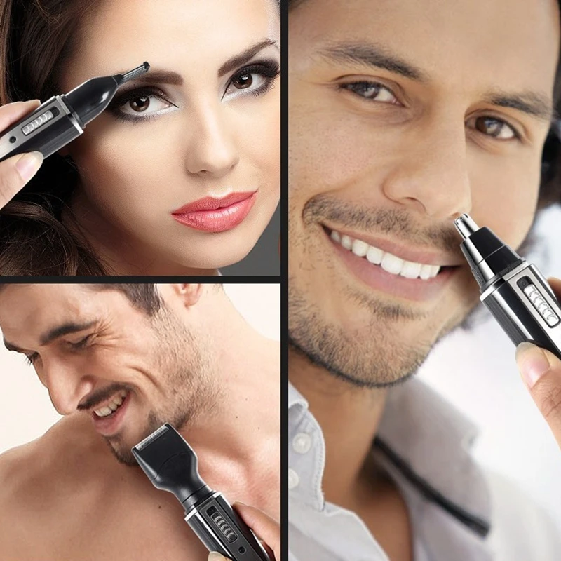 Cortadora de pelo Kemei eléctr - Men'S Grooming Nose Hair Trimmer reseña y precio