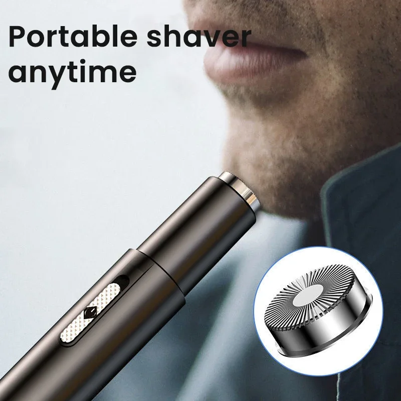 Recortador de vello nasal eléc - Men'S Grooming Room reseña y precio