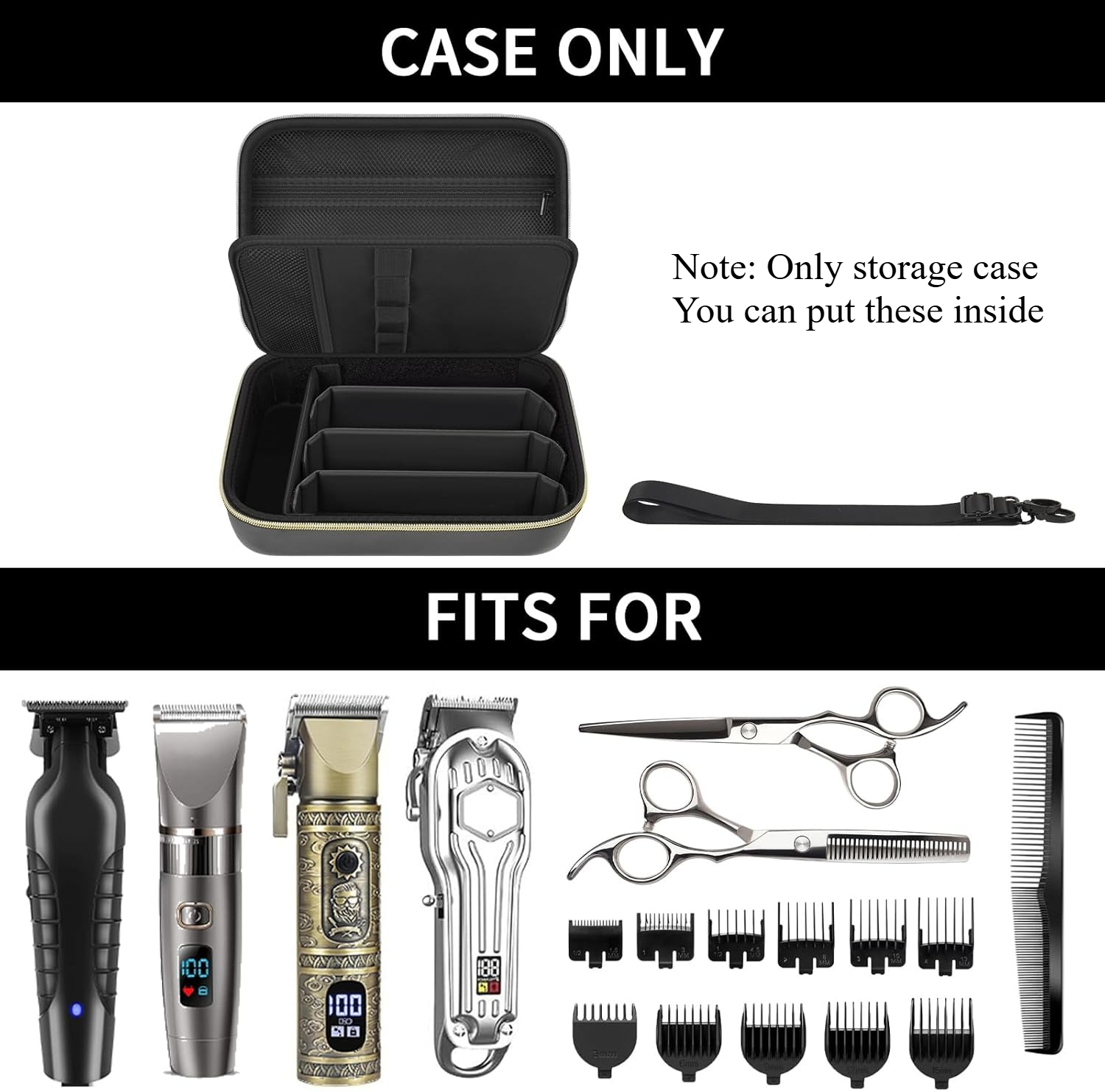 Estuche de peluquero para cort - Men'S Grooming Bag reseña y precio