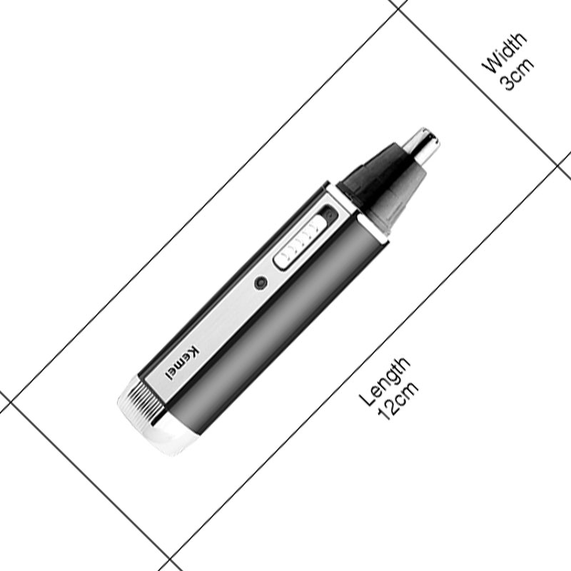 Keme-recortador de pelo de nar - Men'S Grooming Nose Hair Trimmer reseña y precio