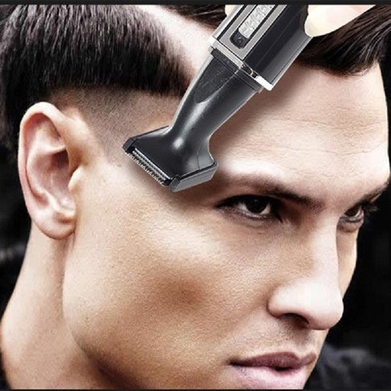 Kemei-cortadora de pelo eléctr - Men'S Grooming Nose Hair Trimmer reseña y precio